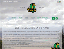 Tablet Screenshot of ostrichcountry.com
